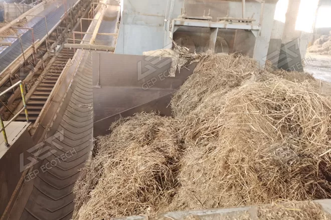 東北電廠生物質稭稈破碎項目