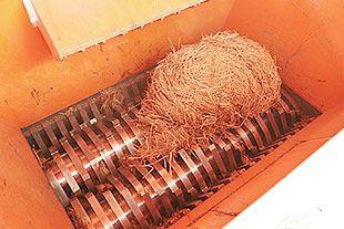 破碎農作物稭稈